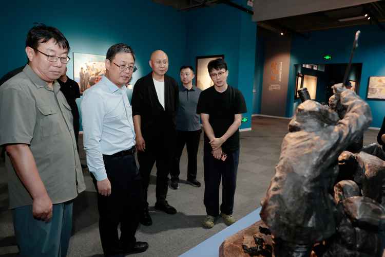 "国家文化公园主题美术创作活动成果汇报展"在中国艺术研究院开幕