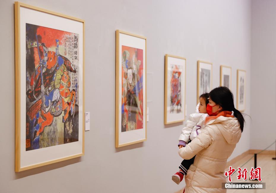 "湘情&middot;乡韵--傅真忻绘画艺术展"在中国美术馆展出